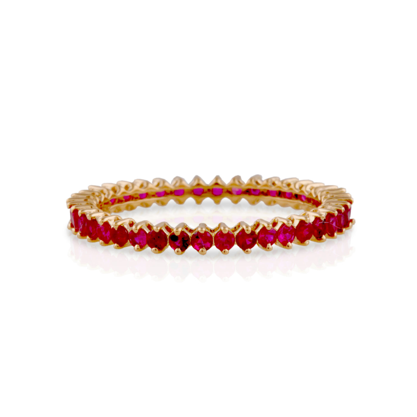 18K Gold Ruby Ring by Tresor Collection