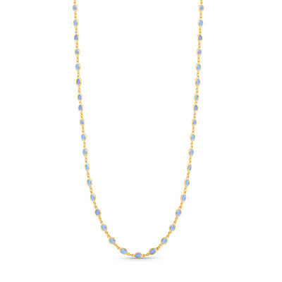 18K gold rainbow moonstone necklace flatlay – luxury fine jewelry by Tresor Collection