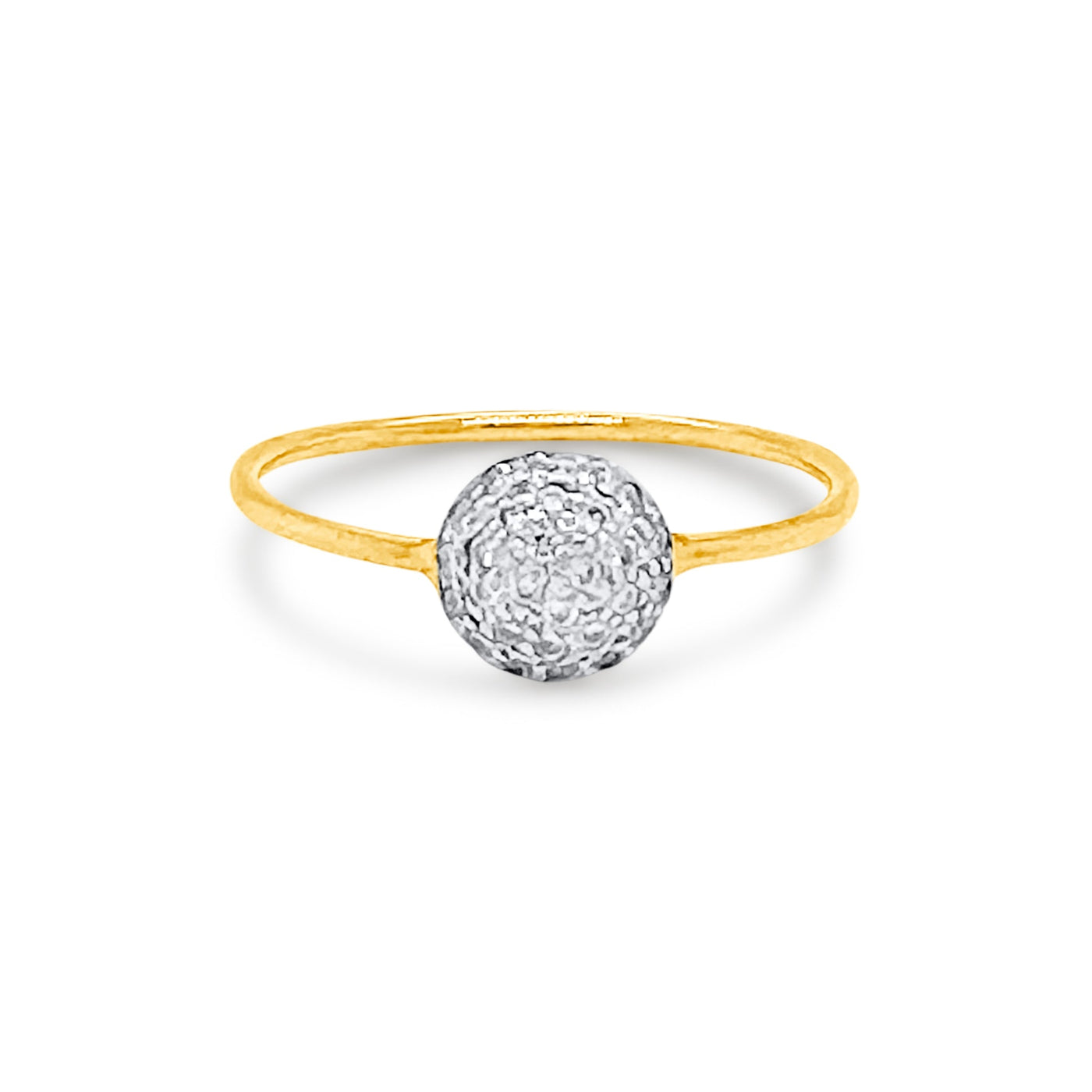 18K Gold Diamond Ring – Lente Collection