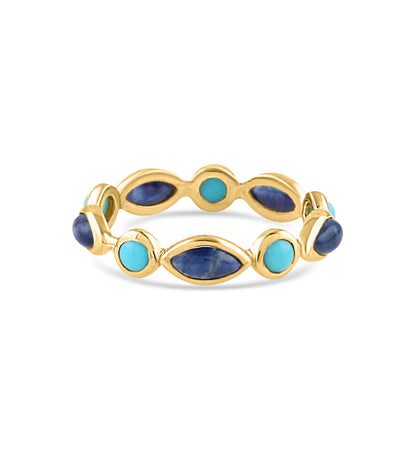 Gemstone Ring In 18K Yellow Gold