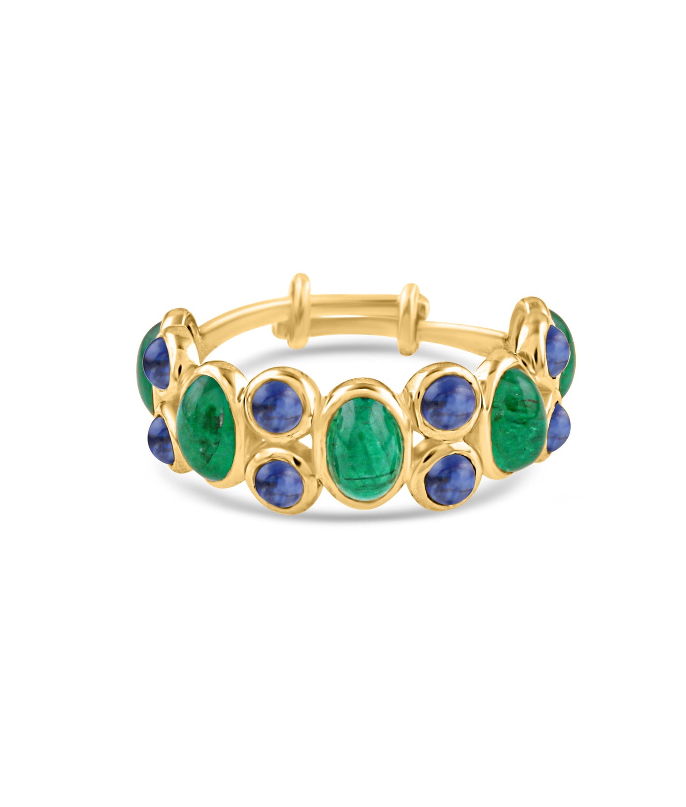 Gemstone Ring In 18K Yellow Gold