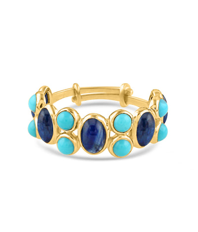 Gemstone Ring In 18K Yellow Gold