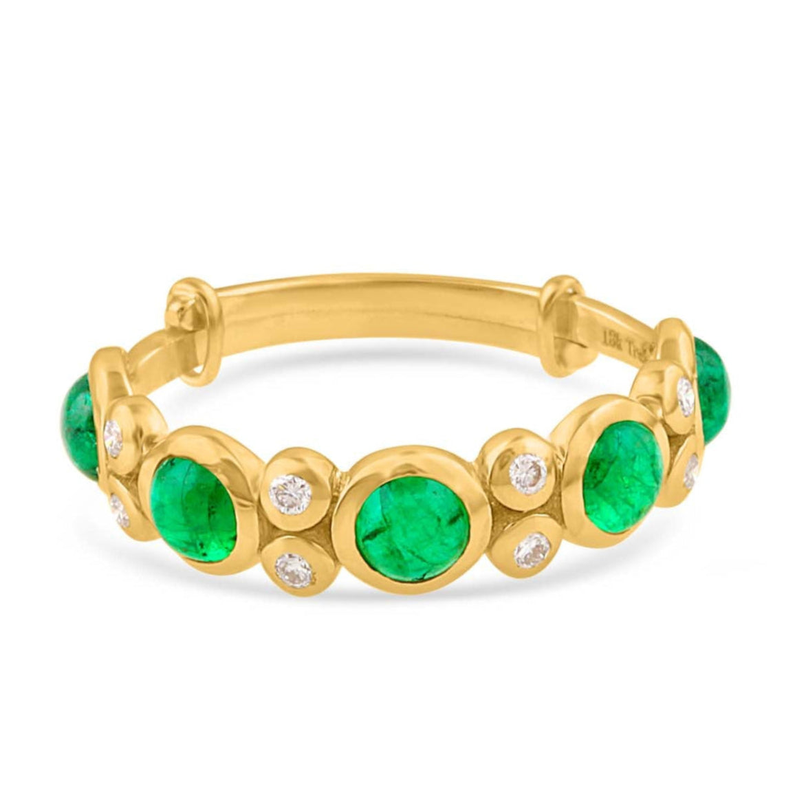 Emerald and Diamond Ring – Tresor Collection