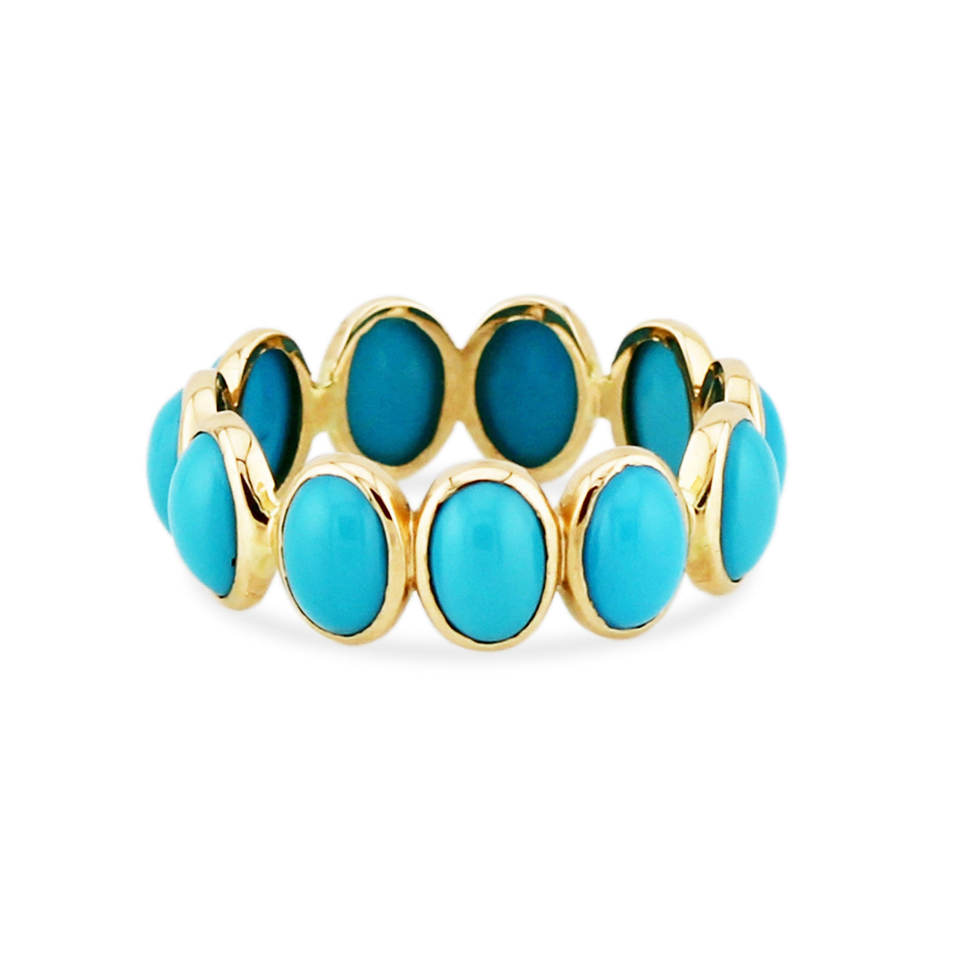 Gemstone Ring In 18K Yellow Gold