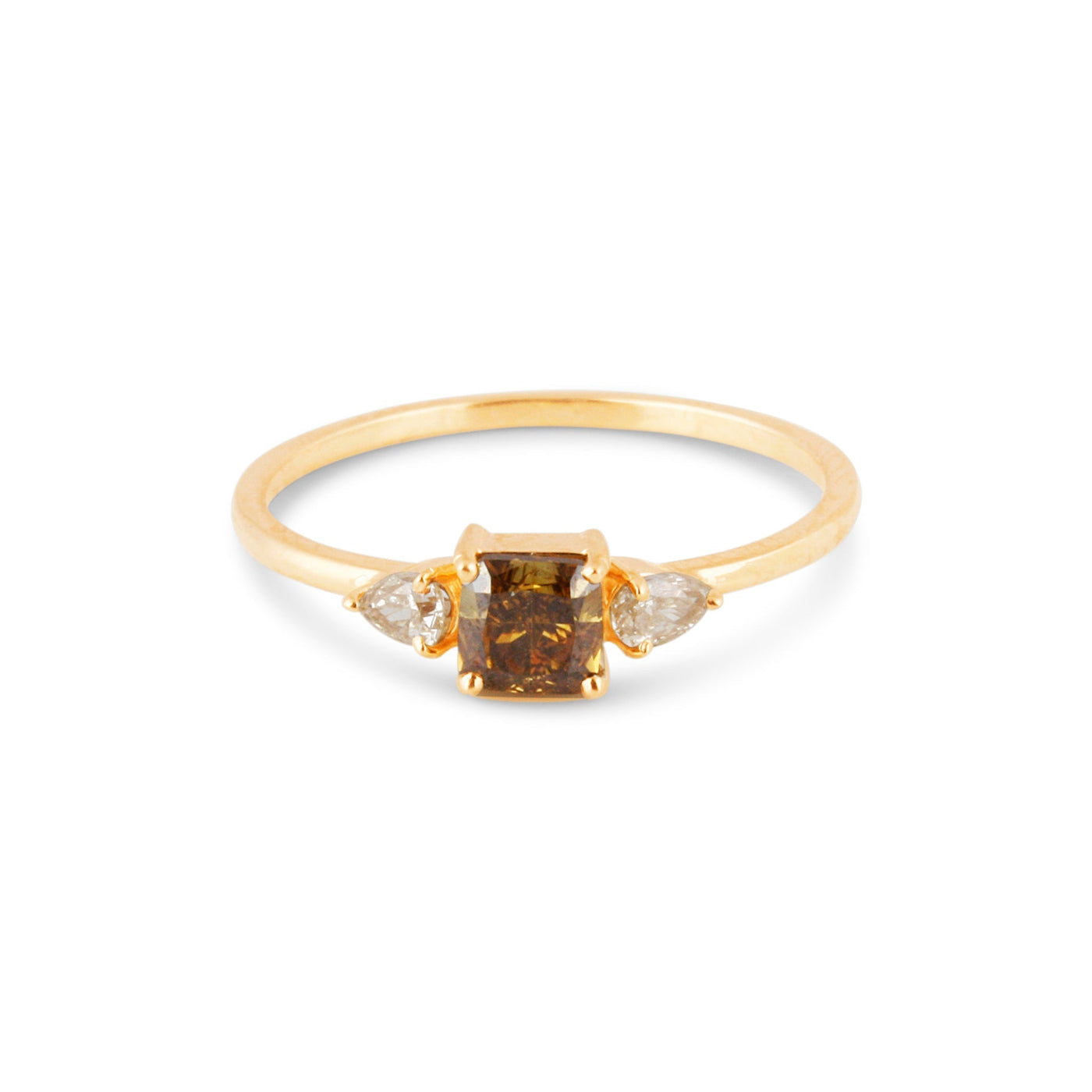 18K Gold Diamond Ring